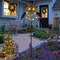 1 Pack Garden Solar Lights Outdoor, Solar Powered Stake Lights Great Gifts - Metal OWL LED Decorative Garden Lights for Walkway,Pathway,Yard,Lawn (Bronze)